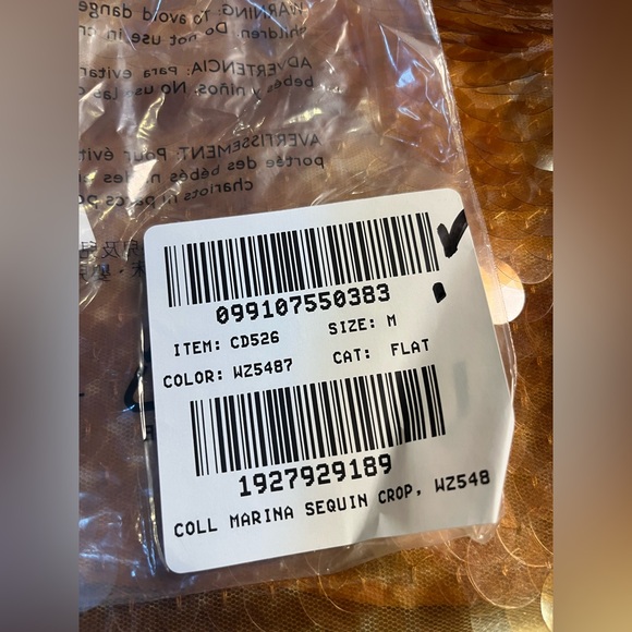 J.Crew Collection sequin cropped camisole - Picture 9 of 9